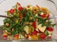 insalata di ceci con peperoni e mela