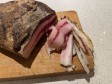 crostini di pane e guanciale