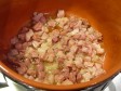 piselli con la pancetta