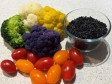 riso nero con cavolfiori e pomodorini riso nero con cavolfiori e pomodorini