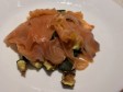 salmone con zucchine ed arancia