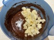 torta cacao e pere in friggitrice torta cacao e pere in friggitrice
