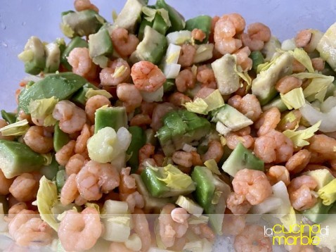 insalata di avocado gamberetti sedano insalata di avocado gamberetti sedano