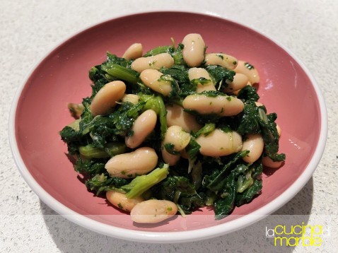 bietole con fagioli bietole con fagioli