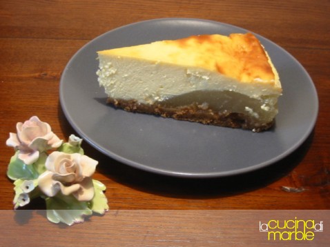 cheese cake alle pere cheese cake alle pere