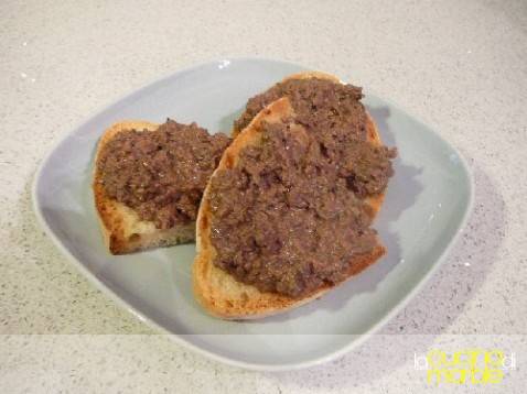 crostini di fegatini toscani