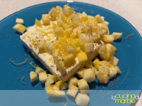 feta con la mela