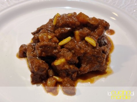 manzo in dolce e forte