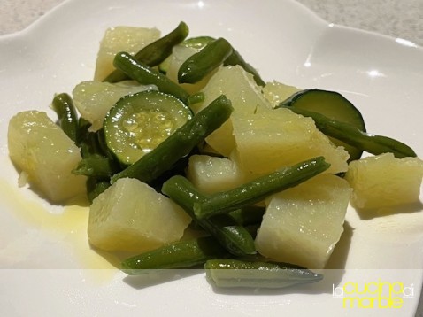 patate, fagiolini e zucchine patate, fagiolini e zucchine