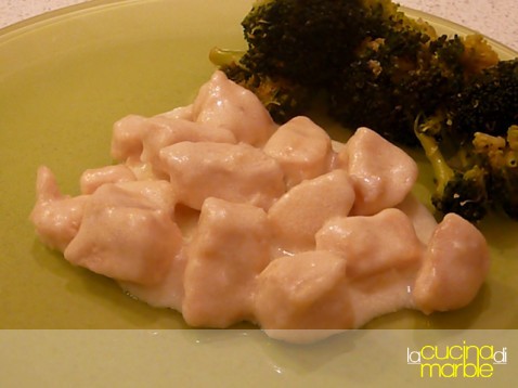 pollo al latte