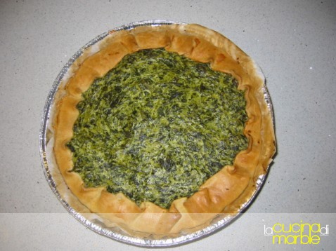 torta di spinaci e ricotta